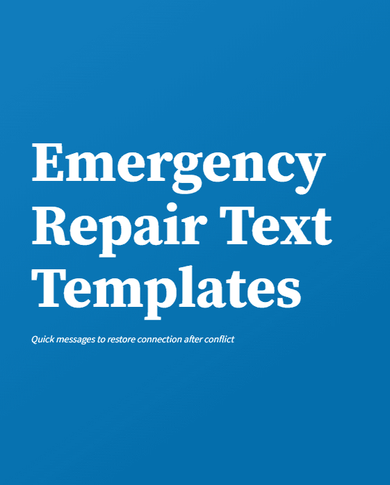Emergency Repair Text Templates