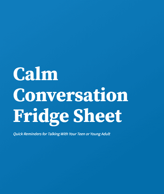 Calm Conversation Fridge Sheet